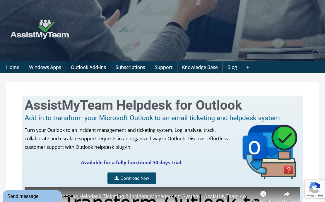 AssistMyTeam Helpdesk